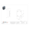 Wiegmann 1/4 Turn Latch Electrical Enclosures, 8 in H, 4 in D, 6 in W, 1, Steel N1C060804 - alternate 2