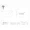Zoro Select Elevator Bolt, 1/4"-20 Thrd Sz, 1-1/4 in L, Steel, Zinc Plated Finish, 50 PK U08361.025.0125 - alternate 2