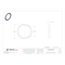 Adaptall Sealing Washer, Fits Bolt Size 3/8 in Steel/Buna-N, Cadmium-Plated Finish 9500-06 - alternate 2