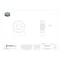 Zoro Select External Tooth Lock Washer Lock Nut, No. 10-32, Steel, Not Graded, Zinc Plated, 1/8 in Ht, 100 PK KEPFI-100-100P - alternate 2