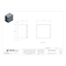Wiegmann Screws Electrical Enclosures, 6 in H, 4 in D, 6 in W, 4, Steel WA060604GSC - alternate 2