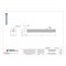 Zoro Select No. 8-32 x 1-1/2 in Combination Phillips/Slotted Round Machine Screw, Zinc Plated Steel, 100 PK U24212.016.0150 - alternate 2