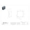 Wiegmann Clamps Electrical Enclosures, 12 in H, 6 in D, 12 in W, 1, Steel A121206 - alternate 2