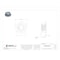Zoro Select Serrated Lock Nut, 5/16"-18, Steel, Grade 2, Zinc Plated, 11/64 in Ht, 100 PK 3HDX3 - alternate 2