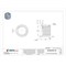 Zoro Select Standard Wall Self Locking Thread Insert, 3/4"-10 Int Thrd Sz, 316 Stainless Steel 316-12 - alternate 2