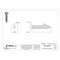 Tamper-Pruf Screws Tamper Resistant Screw, 1-1/4 in, Plain Finish, 18-8 Stainless Steel, Button Head Torx Drive, 10 PK 91470 - alternate 2