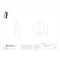 Itw Bee Leitzke Lynch Pin, 7/16 in Dia, 1-1/2 in Usable Lg, 1-3/4 in L, Steel, 10 PK WWG-LPZ-437-1500A-H - alternate 2