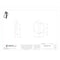 Itw Bee Leitzke Lynch Pin, 5/16 in Dia, 1-1/4 in Usable Lg, 1-9/16 in L, Steel, 10 PK WWG-LPZ-312-1250 - alternate 2