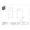 Wiegmann 1/4 Turn Latch Electrical Enclosures, 30 in H, 12 in D, 24 in W, 12, 13, 3R, 4, Steel N412302412C - alternate 2