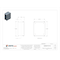 Wiegmann Padlockable Hasp Electrical Enclosures, 23.88 in H, 11.33 in D, 20 in W, 1, 12, 3R, 4X, 6P HW-J242010CHQR - alternate 2