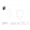 Wiegmann Twist Latch Electrical Enclosures, 13-1/2 in H, 5.94 in D, 12 in W, 1, 12, 3R, 4X, 6P, Fiberglass HW-J141206CHTL - alternate 2