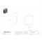 Wiegmann Padlockable Hasp Electrical Enclosures, 17.69 in H, 8.45 in D, 16 in W, 1, 12, 3R, 4X, 6P HW-J181608CHQR - alternate 2