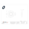 Zoro Select Sealing Washer, Fits Bolt Size 5/16 in Steel, Zinc Plated Finish, 5 PK ZMBSW-17 - alternate 2
