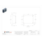 Nvent Hoffman 1/4 Turn Latch Electrical Enclosures, 24 in H, 10 in D, 30 in W, 12, 13, 4, Steel CSD243010 - alternate 2
