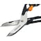 Fiskars Metal Cutting Snip, Left/Right/Straight, 13 in, Steel 710400-1003 - alternate 3