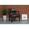 Boss Ivy League Executive Chair, Wood Back, 24 in W 26" L 31" H, Fixed, Vinyl Seat B9540-BE - alternate 4