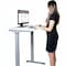 Victor Technology Electric Sit-Stand Desk, 36 in W, White DC830W - alternate 2