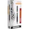 Zebra Pen Retractable Gel Pen, Medium 0.7 mm, Black PK12 46810 - alternate 3