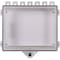 Safety Technology International Protective Cabinet, Polycarbonate, Surface Mount, 10 7/8 in W x 8 7/8 in H x 3 5/8 in D, Clear STI-7521 - alternate 2