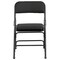 Flash Furniture Black Fabric Metal Chair, PK2 2-AW-MC309AF-BLK-GG - alternate 10