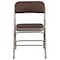 Flash Furniture Brown Fabric Metal Chair, PK2 2-AW-MC309AF-BRN-GG - alternate 8