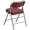 Flash Furniture Burgundy Fabric Folding Chair, PK2 2-AW-MC320AF-BG-GG - alternate 8