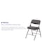 Flash Furniture Gray Fabric Folding Chair, PK2 2-AW-MC320AF-GRY-GG - alternate 4