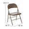 Flash Furniture HERCULES Series Double Braced Beige Metal Folding Chair, PK2 2-BD-F002-BGE-GG - alternate 7