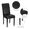 Flash Furniture Black LeatherSoft Parsons Chair, PK2 2-BT-350-BK-LEA-023-GG - alternate 4