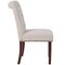 Flash Furniture Beige Fabric Parsons Chair, PK2 2-BT-P-BGE-FAB-GG - alternate 8
