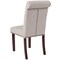 Flash Furniture Beige Fabric Parsons Chair, PK2 2-BT-P-BGE-FAB-GG - alternate 2