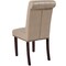 Flash Furniture Beige Leather Parsons Chair, PK2 2-BT-P-BG-LEA-GG - alternate 9