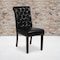 Flash Furniture Black Leather Parsons Chair, PK2 2-BT-P-BK-LEA-GG - alternate 1
