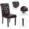 Flash Furniture Brown Leather Parsons Chair, PK2 2-BT-P-BRN-LEA-GG - alternate 4