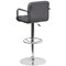 Flash Furniture Gray Quilted Vinyl Barstool, PK2 2-CH-102029-GY-GG - alternate 10