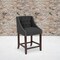 Flash Furniture Charcoal Fabric/Wood Stool, 24", PK2 2-CH-182020-T-24-BK-F-GG - alternate 1