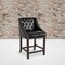 Flash Furniture Black Leather/Wood Stool, 24", PK2 2-CH-182020-T-24-BK-GG - alternate 1