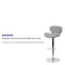 Flash Furniture Gray Fabric Barstool, PK2 2-CH-321-GYFAB-GG - alternate 2