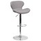Flash Furniture Gray Fabric Barstool, PK2 2-CH-321-GYFAB-GG - alternate 9