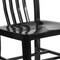 Flash Furniture Gael Commercial Grade  Black Metal Indoor-Outdoor Chair, PK2 2-CH-61200-18-BK-GG - alternate 8