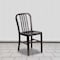 Flash Furniture 2PK Black-Gold Metal Indoor-Outdoor Chair - Bistro 2-CH-61200-18-BQ-GG - alternate 1