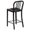 Flash Furniture 2PK 24" High Black-Gold Metal Counter Height Stool 2-CH-61200-24-BQ-GG - alternate 10