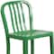 Flash Furniture 2 " High Green Metal Counter Height Stool, PK2 2-CH-61200-24-GN-GG - alternate 9