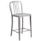 Flash Furniture 2 " High Silver Metal Counter Height Stool, PK2 2-CH-61200-24-SIL-GG - alternate 10