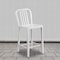 Flash Furniture 2 " High White Metal Counter Height Stool, PK2 2-CH-61200-24-WH-GG - alternate 1