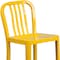 Flash Furniture 2 " High Yellow Metal Counter Height Stool, PK2 2-CH-61200-24-YL-GG - alternate 8