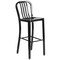 Flash Furniture 30" High Black Metal Barstool with Slat Back, PK2 2-CH-61200-30-BK-GG - alternate 10