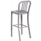 Flash Furniture 2PK 30" High Silver Metal Barstool with Slat Back 2-CH-61200-30-SIL-GG - alternate 4