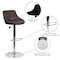 Flash Furniture Brown Vinyl Barstool, PK2 2-CH-82028A-BRN-GG - alternate 8