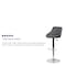Flash Furniture Gray Vinyl Barstool, PK2 2-CH-82028A-GY-GG - alternate 6